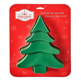 Molde De Silicón Árbol Navideño Repostería Gelatina Pay 30cm