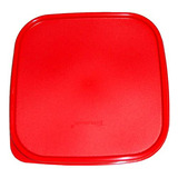 Tapa Roja De Repuesto Para Tupperware Modular Mates Square