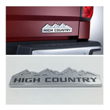 Emblema High Country Chevrolet Silverado Cheyenne