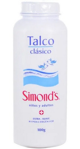 Talco Clásico Simond's 100grs (1 Unid)