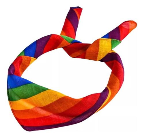 Pañoleta Lgtb Bandanas Arcoiris Orgullo Lgtb Pride Gay 50cms
