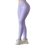 Leggins Deportivo Gala Sport Lila Torn Licra Colombiana 