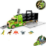 Camion Transportador De Dinosaurios Auto Maletin Micieloazul