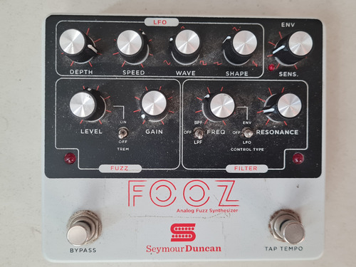 Pedal Seymour Duncan Fooz Analog Fuzz Synthesizer 