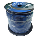 Rollo De Cable Krack Para Micrófono Color Azul 100 Mts 2x24