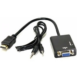 Cabo Adaptador Hdmi Para Vga Para Tv Ps3 Pc Xbox Notebook Bc