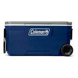 Caixa Térmica Lakeside C/ Rodas 316s 100qt 94.6l Coleman Cor Azul