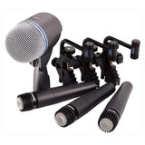 Shure Dmk57-52 Kit De Microfonos P Bateria 3 Sm57 + Beta52a