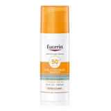 Eucerin Sun Oil Control Tinted Facial Tono Light Fps50+ 50ml