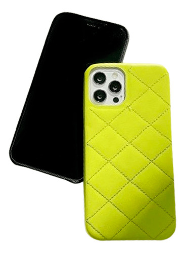 Capa Capinha Para iPhone 11 Luxo Couro Verde Lima