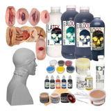 Kit Grande Maquillaje Efectos Especiales Artcreationsfx