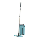 Rodo Flat Mop E Balde Lava E Seca Profissional Com 2 Refil