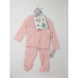 Pijama Para Bebe Carters Rosa 6 Meses
