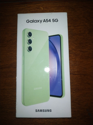 Celular Samsung A54 5g 256gb Nuevo!!! Color Verde Lima