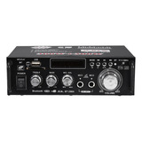 Amplificador 2 Canais 600w Audio Stereo Power Bt-298a-b Pro