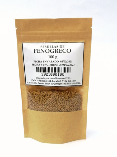 Semillas De Fenogreco - 100 G