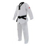Uniforme Dobok adidas Taekwondo Wt Adi Contest Cuello Blanco