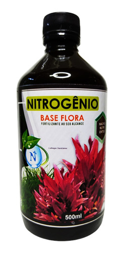 Fertilizante Nitrogênio P/aquários 500 Ml Base Flora