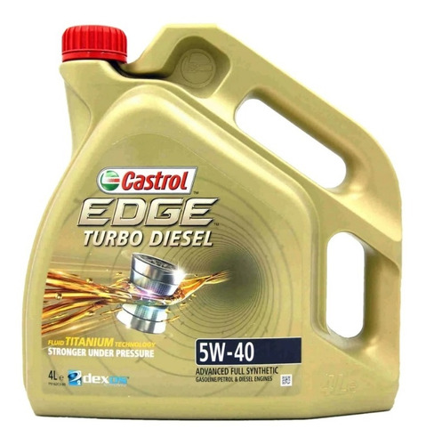 Castrol Edge 5w40 Turbo Diesel 4l 100% Sintetico