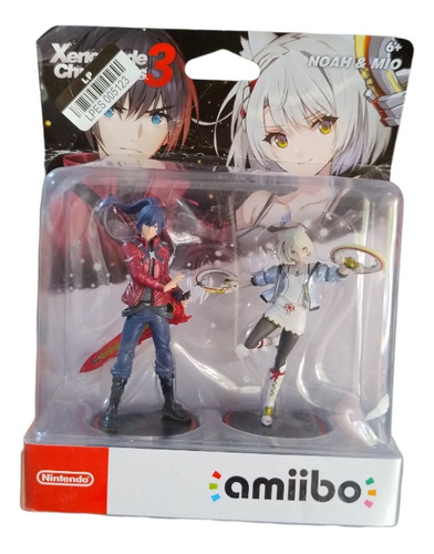 Amiibo Xenoblade 3: Noah & Mio (nuevo) - Nintendo Switch 