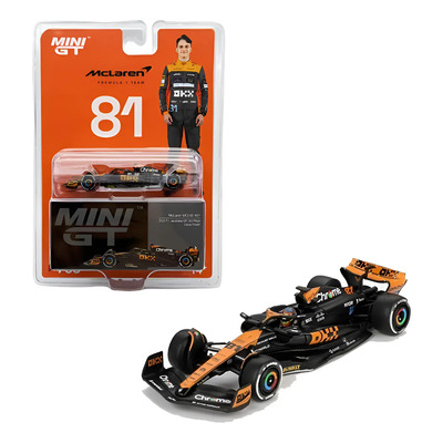 Mini GT Carro 1:64 McLaren F1 MCL60 2025 Negro Coleccionable Metal | Envío gratis