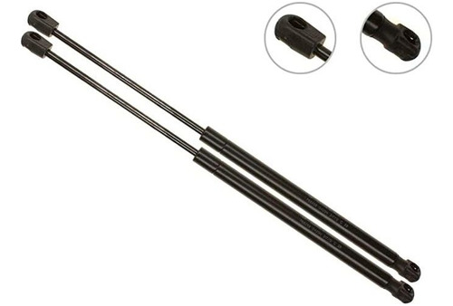 2pcs 12.44 Inch Front Hood Struts Lift Supports Compatible W