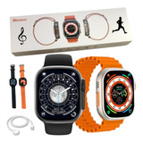 Smartwatch W68 Ultra Serie 8 Nfc Tela 2,2  Novo Microwear