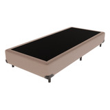 Cama Box Solteiro Bege Comfort Prime 88x188