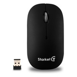 Mouse Inalámbrico + Bluetooth Starket Sk-051  Color Negro