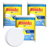 Kit 3 Pastilhas De Cloro Estabilizado 200g 5 Em 1 Hidroall