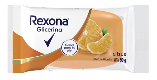 Jabón En Barra Rexona Citrus 90 g