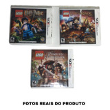 3 Jogos Lego Nintendo 3ds Kit De Coleccionador