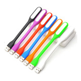 3x Luz Led Mini Portatil Usb Flexible Lampara Usb Led Color