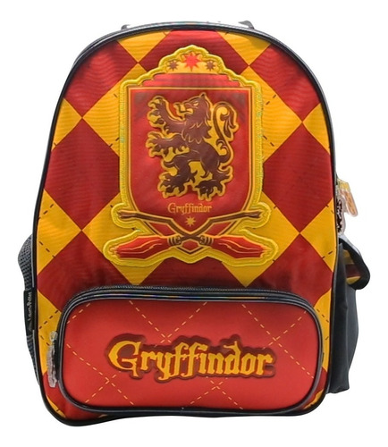 Mochila Cresko 16 Espalda Harry Potter Gryffindor (102) Color Multicolor Diseño De La Tela Poliéster