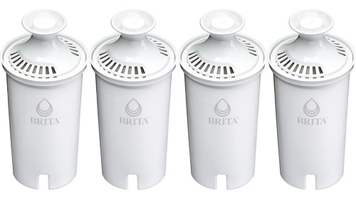 Filtros De Reemplazo Para Botella De Agua Brita (4 Unidades)