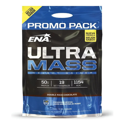 ENA Sport Ultra Mass Ganador De Peso Y Masa X3kg Sabor Chocolate | Mismo precio en cuotas