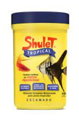 Combo Alimento Peces Shulet Carassius 150gr + Tropical 150gr