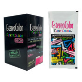  Estereo Color Neon Funky Colors Fantasia Semi Permanente X12 Tono Fucsia Fluo