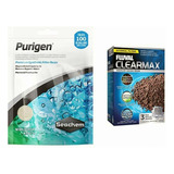 Seachem, Purigen Para Pecera 100ml + Fluval Clearmax A1348