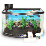 Kit Pecera Panoramica | Acuario Super Equipado | 50 Litros