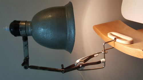 Lámpara Tablero Cama Articulada Giratoria Plegable Móv
