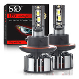 Kit De Faros Delanteros H4 H13 9008 Para Luz Alta Y Baja