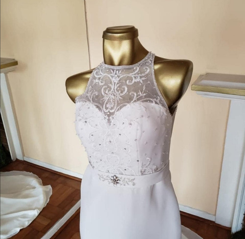 Vestido De Novia Talla 38 De Lcb