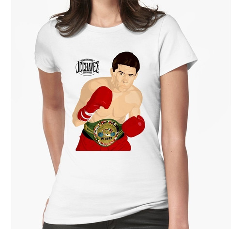Camiseta Del Boxeador Julio Cesar Chavez Caricatura Genial