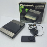 Secretária Eletrônic Na Caixa 1977 Panasonic Kxt1418 Vintage