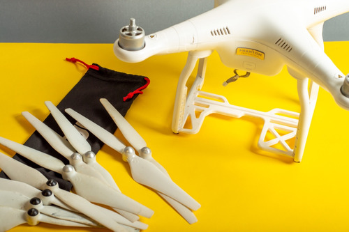 Drone Dji Phantom 3 Pro 4k Sin Cámara A Reparar + 1 Batería