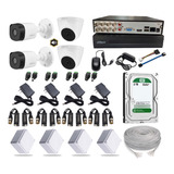 Cctv Seguridad Kit 8 Ch Dahua 1080p + 4 Cámaras Audio + D 2t