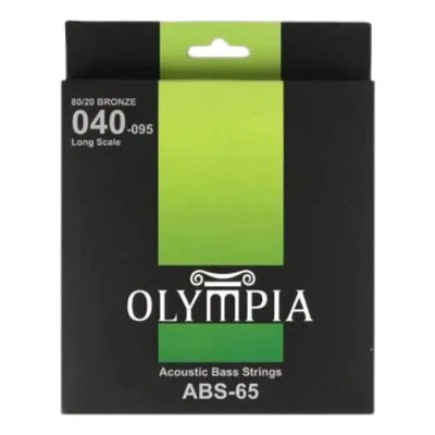 Cuerdas Para Bajo Acustico Olympia Abs-65 Bronce | Meses sin interés