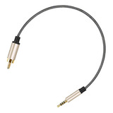 De 3,5 Mm A Adaptador Rca Macho Cable Aux De Sonido 1m