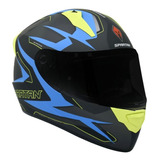 Casco Moto Spartan Stinger Powered C7 Certificado Original 